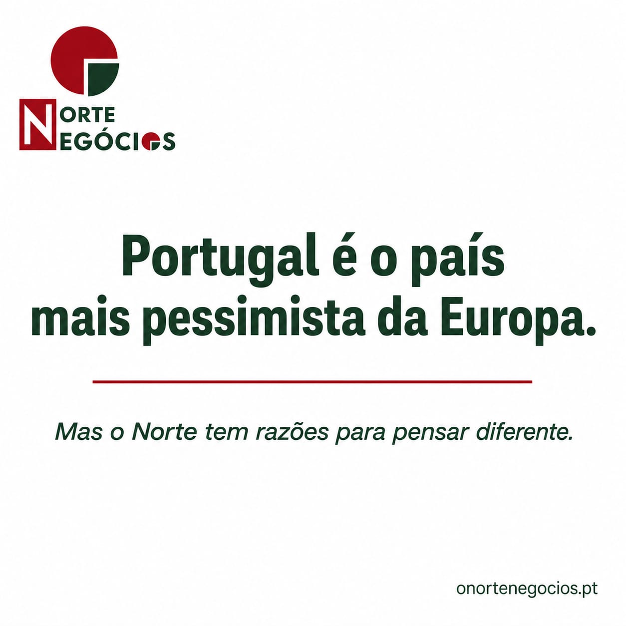 Portugal é o país mais pessimista da Europa para 2026